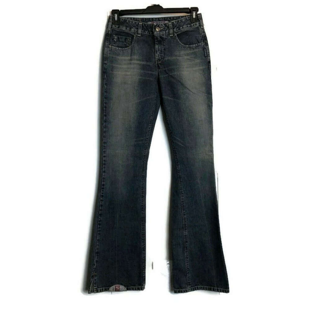 Silver Flare Jeans  New Zipper Medium Mid Rise